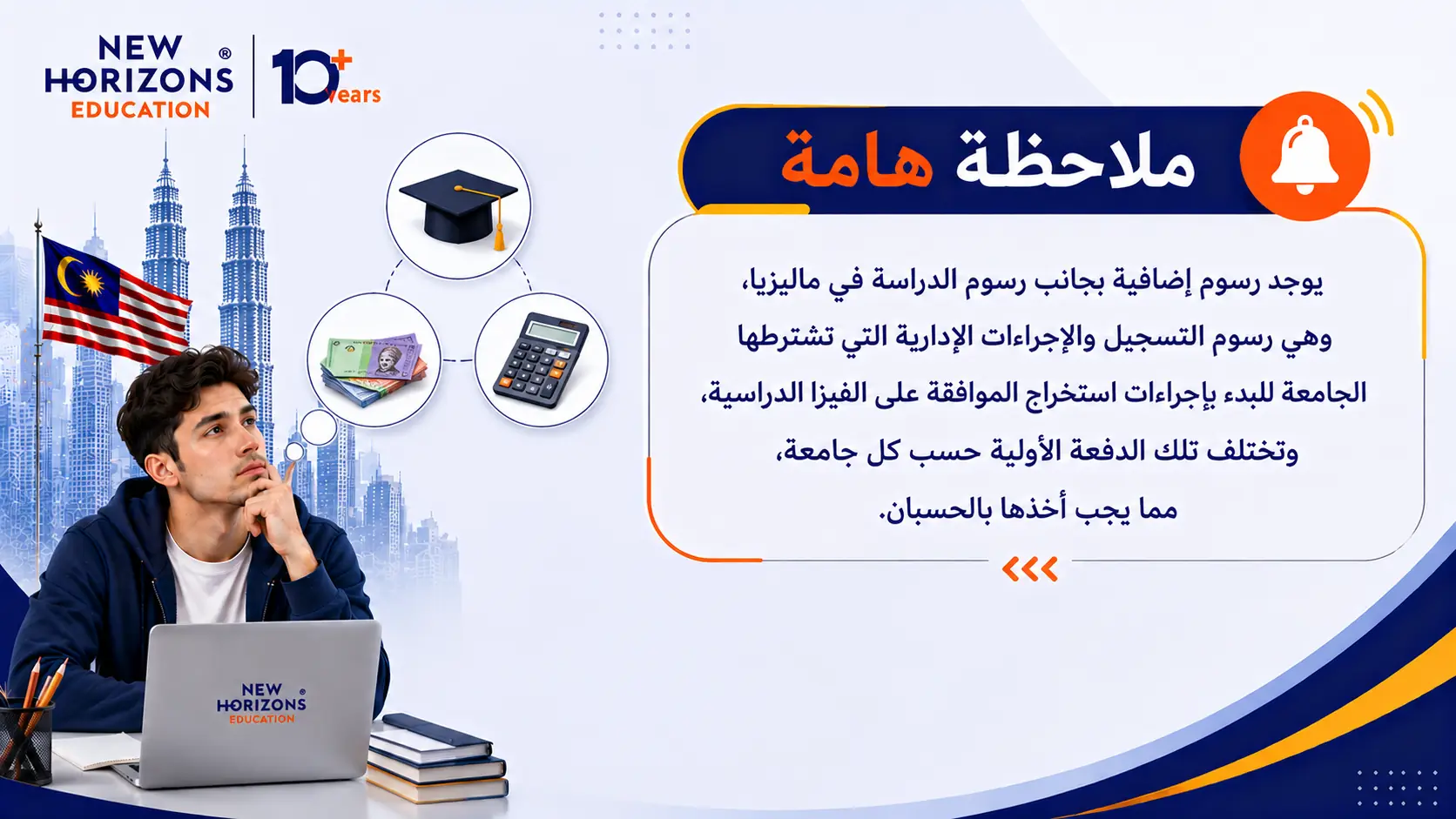 اسعار الدراسة في ماليزيا بالدولار لعام 2026